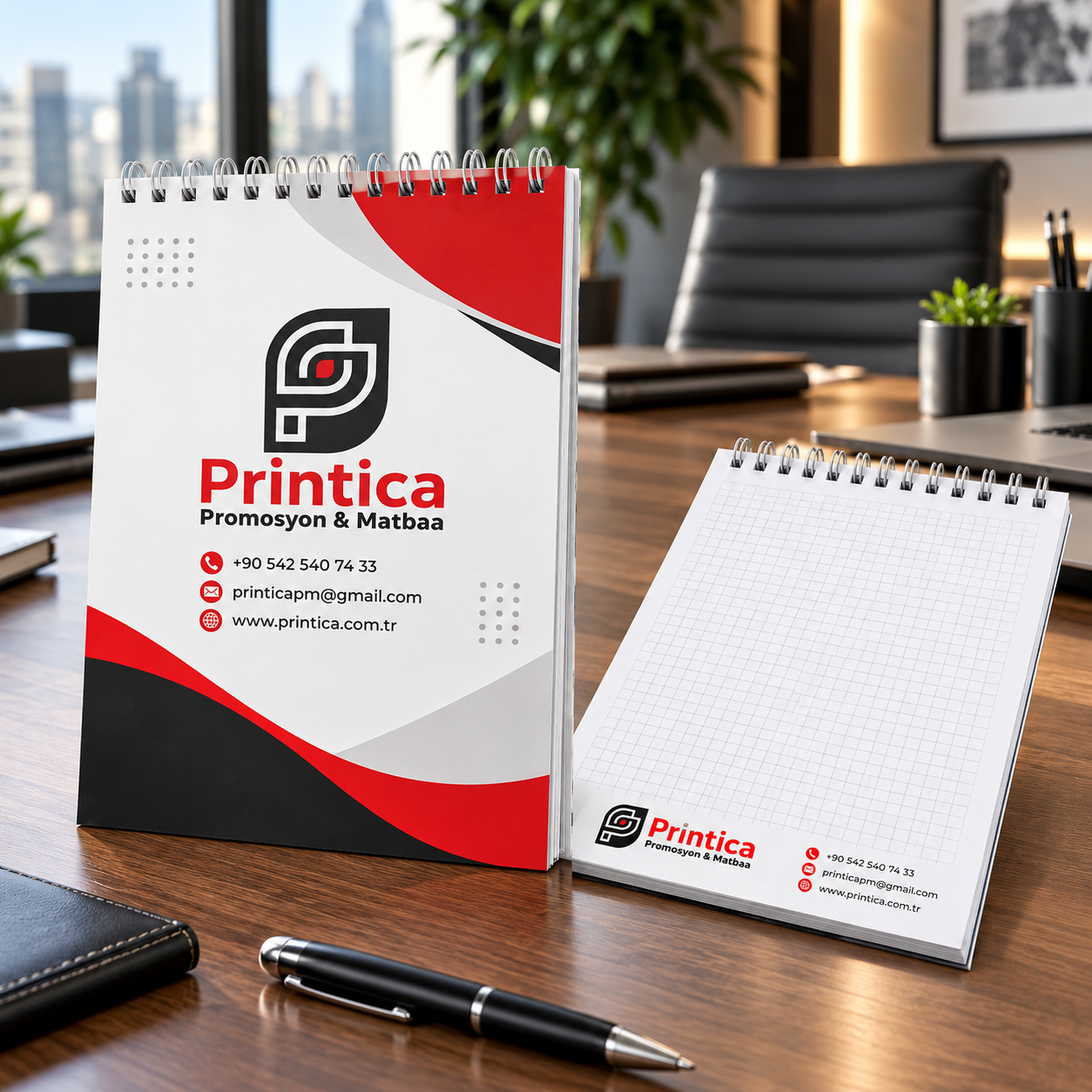 BLK-032-500 Printica A5 spiralli bloknot