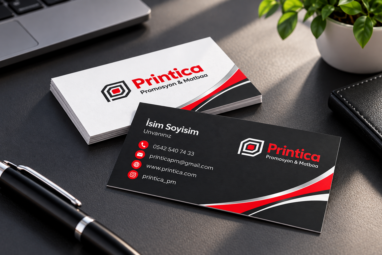 Standart Kartvizit – Printica ürün görseli
